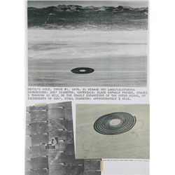 Dennis Oppenheim, Devil's Hole, Lithograph