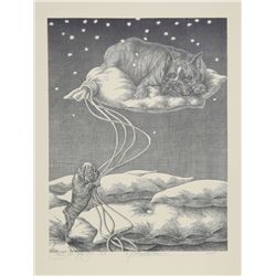Wojtek Kowalczyk, Sleeping Dogs, Lithograph