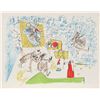 Image 1 : Roberto Matta, Fog Gog Magog, Planche 4, Lithograph