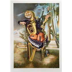 Israel Rubinstein, Pastoral Symphony, Serigraph