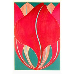 John Cedarstrom, Wood Lily, Serigraph