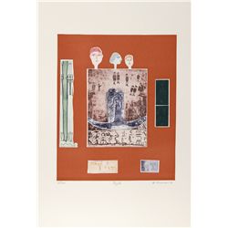 Mireille Kramer, Egypte, Etching