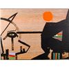 Image 1 : Max Epstein, Egyptian Composition with Sun, Oil Painting