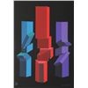 Image 1 : Enrique Carbajal Sebastian, Tres Torres, Serigraph