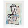 Image 1 : Pablo Picasso, Buste de Homme, Lithograph