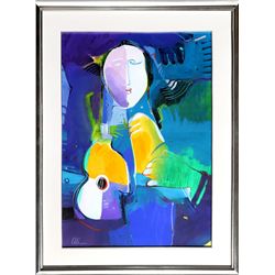 Ali, The Musician, Painting on Paper