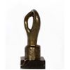 Image 4 : Ruth Gutman, Praying Woman, Bronze with Black Patina on a Marble Base