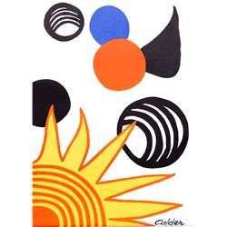 Alexander Calder, Le Memoire Elementaire, Lithograph