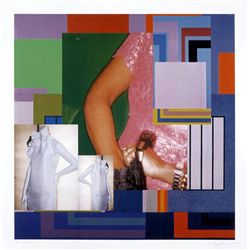 Peter Halley, Contamination 2, Lithograph and Silkscreen