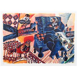 Theo Tobiasse, Sejours Secrets, Lithograph