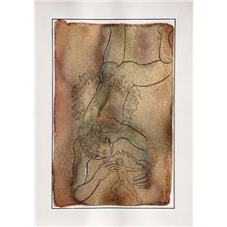 OR-DiMA, Mask and Realm of the Gods, Mixed Media Drawing