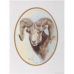 Pat Lipetzky, Rocky Monarch, Lithograph