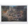 Image 1 : Peter Darro, Fire on the Savannah, Lithograph