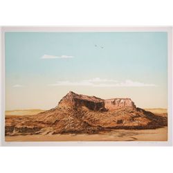 John McNulty, Eagles I, Aquatint Etching