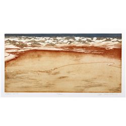 Olga Poloukhine, Marsh Land, Aquatint Etching