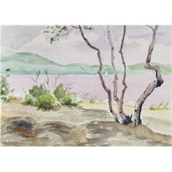 Eve Nethercott, Woodstock (77), Watercolor