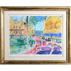 LeRoy Neiman, Place du Casion, Monte Carlo, Serigraph