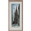 Image 1 : Eve Nethercott, City Church, Watercolor