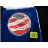 Image 2 : 2001 American Silver Eagle - Twin Towers In Memory of 9/11 w/Box & COA