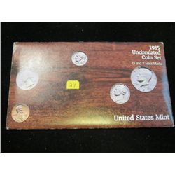 1985 P & D US Mint Set - UNC