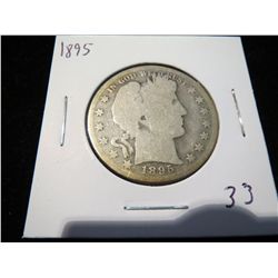 1895 Barber Half Dollar