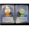 Image 1 : 2007-P JOHN ADAMS PRESIDENTIAL DOLLARS - PCGS BU - 1ST DAY OF ISSUE POSITION A & B