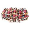 Image 1 : LOT OF 5 HEMP & LEATHER SURFER STYLE BRACELETS