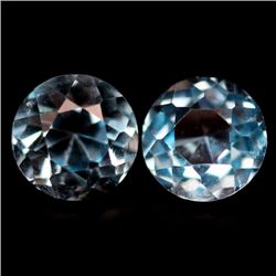 LOT OF 2.18 CTS OF SWISS BLUE BRAZILIAN TOPAZ