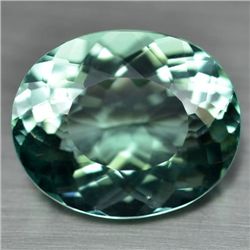 30.96 CT AQUAMARINE AFRICAN QUARTZ