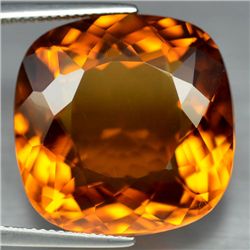 31.65 CT GOLDEN ORANGE BRAZILIAN CITRINE