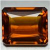 Image 1 : 29.77 CT GOLDEN ORANGE BRAZILIAN CITRINE