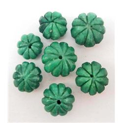 LOT OF 108.8 CTS. OF GREEN EMERALDS