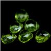 Image 1 : LOT OF 8.40 CTS OF GREEN PAKISTAN PERIDOT - 9 PIECES