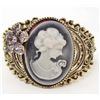 Image 1 : BAROQUE CAMEO ESTATE JEWELRY BRACELET