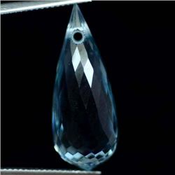 16.78 CT AQUAMARINE BLUE AFRICAN QUARTZ