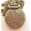 Image 3 : SKULL POCKET WATCH WITH CHAIN