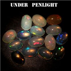 LOT OF 4.66 CTS OF MULTICOLOR ETHIOPIAN OPALS