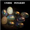 Image 1 : LOT OF 4.26 CTS OF MULTICOLOR ETHIOPIAN OPALS - 9 PIECES