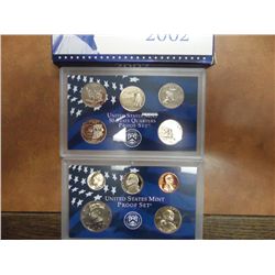 2002  US PROOF SET (WITH BOX)