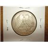 Image 2 : 1975 GERMAN SILVER 5 MARK UNC .2250 OZ. ASW