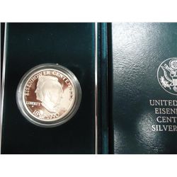 1990-P EISENHOWER CENTENNIAL PROOF SILVER DOLLAR