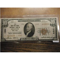 1929 TYPE II $10 NATIONAL CURRENCY NATIONAL