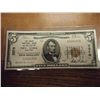 Image 1 : 1929 TYPE I $5 NATIONAL CURRENCY CHASE NATIONAL