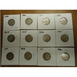 1900,1901,02,03,04,05,06,07,08,10,11 & 12 V NICS