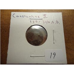 337-340 AD CONSTANTINE II ANCIENT COIN
