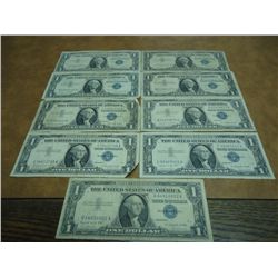 9-1957-A $1 SILVER CERTIFICATES