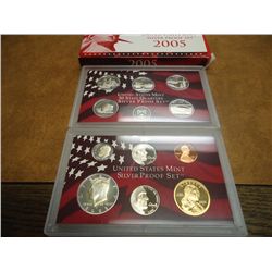 2005 US SILVER PROOF SET (WITH BOX)