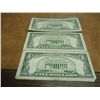 Image 2 : 1934-D & 53-A $5 SILVER CERTIFICATES & 1963 $5 US