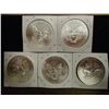 Image 2 : 5-2011 AMERICAN SILVER EAGLES UNC