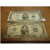 Image 1 : 1934-A & 1953-A $5 SILVER CERTIFICATES BLUE SEALS